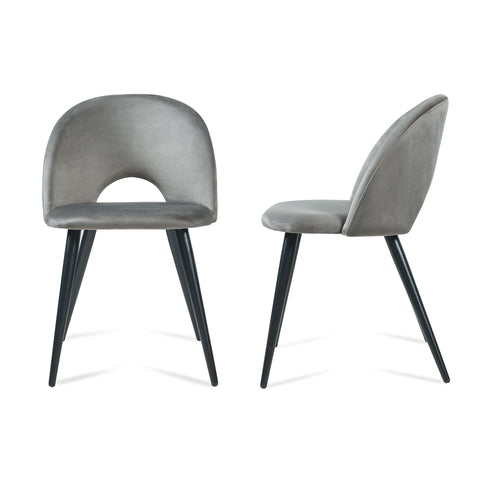 Lot de chaises de salle à manger Karijoki 77 x 50 x 55 cm [en.casa]
