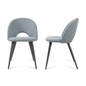 Lot de chaises de salle à manger Karijoki 77 x 50 x 55 cm [en.casa]