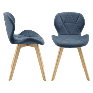 Lot de 6 chaises de salle à manger Älmhult 78 x 47 x 52 cm [en.casa]