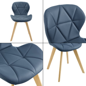 Lot de 6 chaises de salle à manger Älmhult 78 x 47 x 52 cm [en.casa]