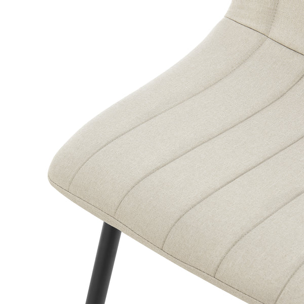 Eetkamerstoel set van 4 Elsern 89x43x52 cm [en.casa]