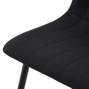 Eetkamerstoel set van 4 Elsern 89x43x52 cm [en.casa]