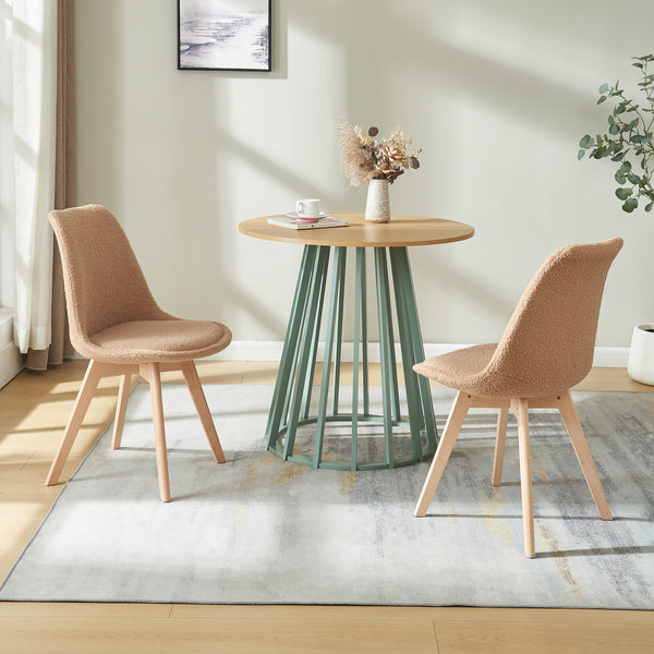Lot de 2 chaises de salle à manger Fläten [en.casa] 