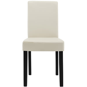 Lot de 6 chaises de salle à manger Hamburg similicuir [en.casa] 
