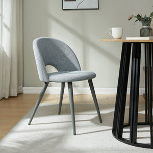 Lot de chaises de salle à manger Karijoki 77 x 50 x 55 cm [en.casa]