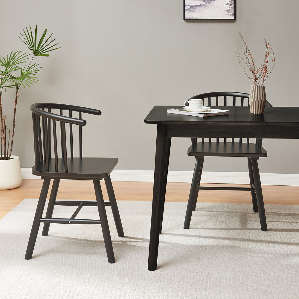 Lot de 2 chaises de salle à manger Stami [en.casa] 