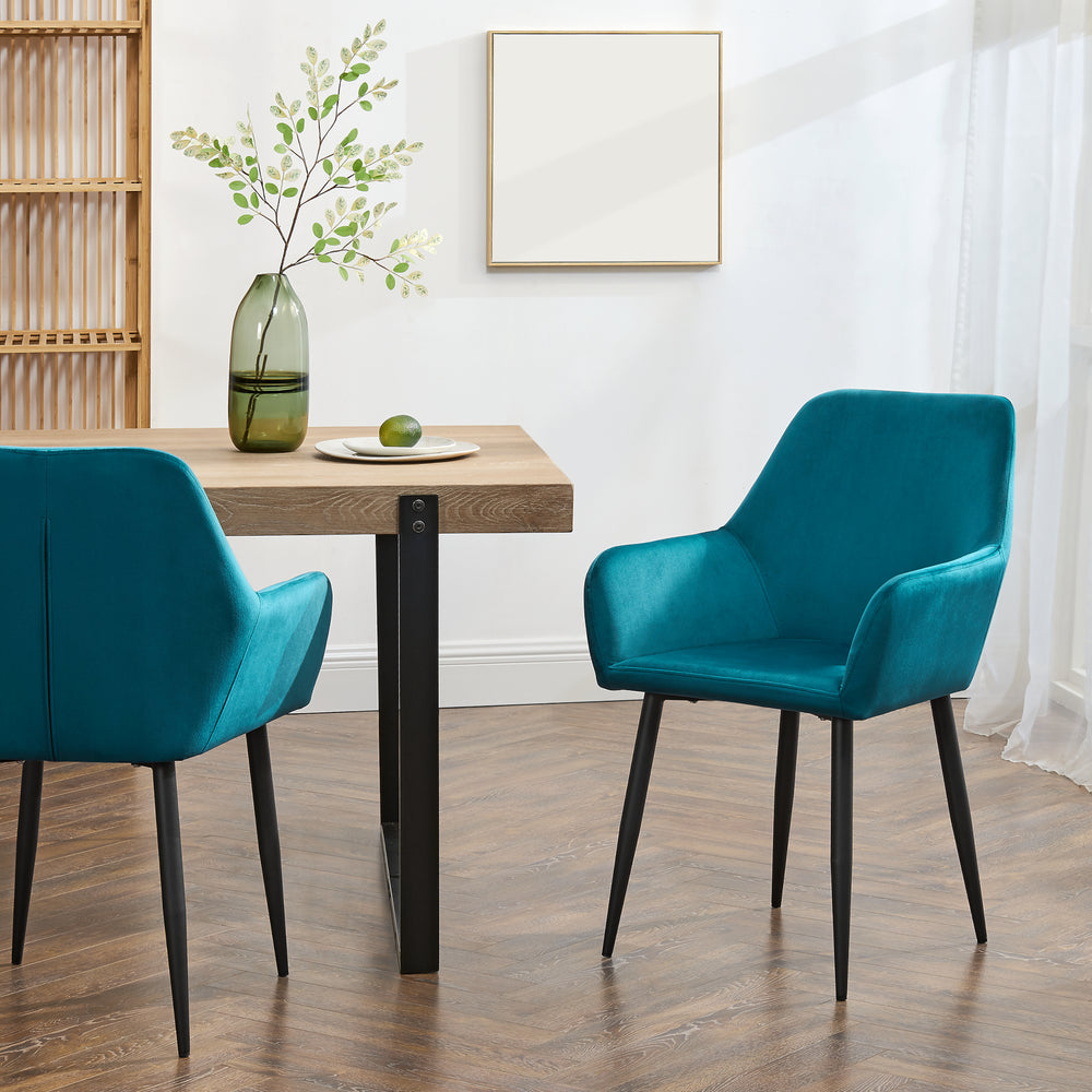 Ensemble de chaises de salle à manger Hollola [en.casa] - premiumXL