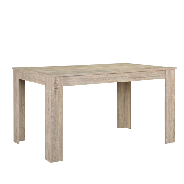 [en.casa] Eettafel Nora 140x90x77 cm - 4 varianten