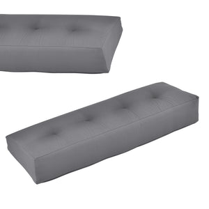 [en.casa] Coussin d’assise / de dossier / d’angle avec palette ou en kit pour canapé euro palette In/Extérieur meubles rembourrés