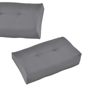 [en.casa] Coussin d’assise / de dossier / d’angle avec palette ou en kit pour canapé euro palette In/Extérieur meubles rembourrés