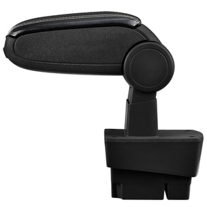 [pro.tec] Accoudoir - avec compartiment - rembourré - noir - gris