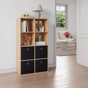 Set de 10 Boîtes de Rangement Textile Non Tissé 28 x 30 x 30 cm [en.casa]