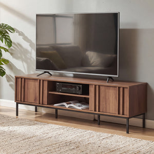 Tv-kast Kilmandar 160x40x49 cm walnootlook [en.casa]