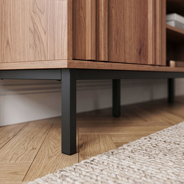 Tv-kast Kilmandar 160x40x49 cm walnootlook [en.casa]