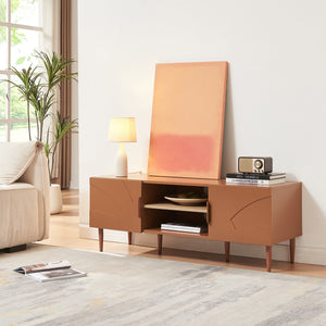 Meuble TV Starvili avec 2 portes 120 x 40 x 45 cm [en.casa] 