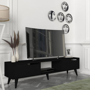 Meuble TV Kullila 160 x 35 x 40 cm [en.casa]