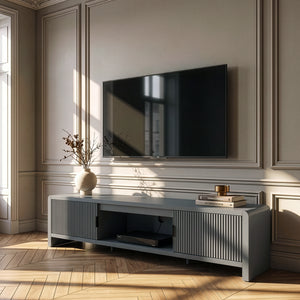 Meuble TV Lukkodso 150 x 40 x 40 cm [en.casa] 