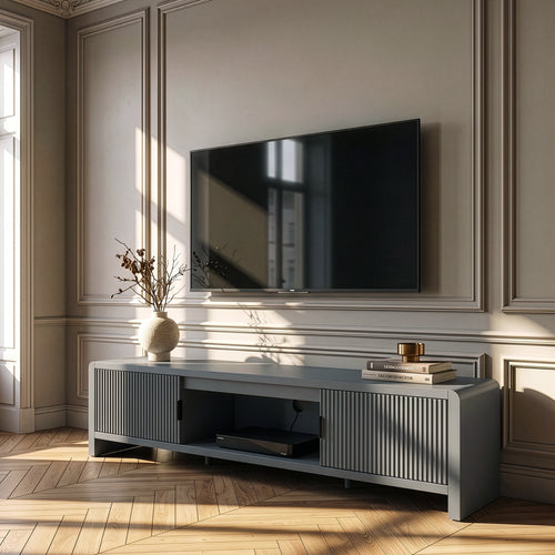 Meuble TV Lukkodso 150 x 40 x 40 cm [en.casa] 
