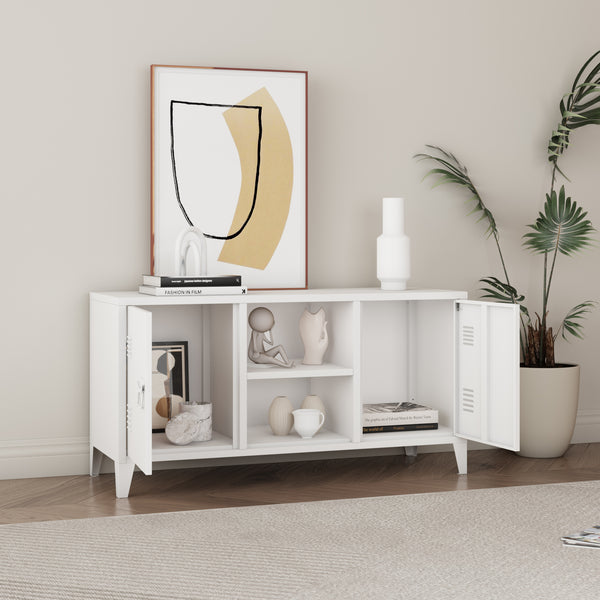 Meuble TV Kotka 58 x 113 x 40 cm [en.casa]