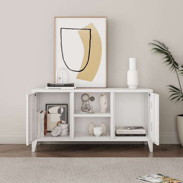 Meuble TV Kotka 58 x 113 x 40 cm [en.casa]