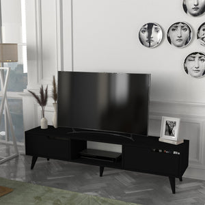 Meuble TV Kullila 160 x 35 x 40 cm [en.casa]