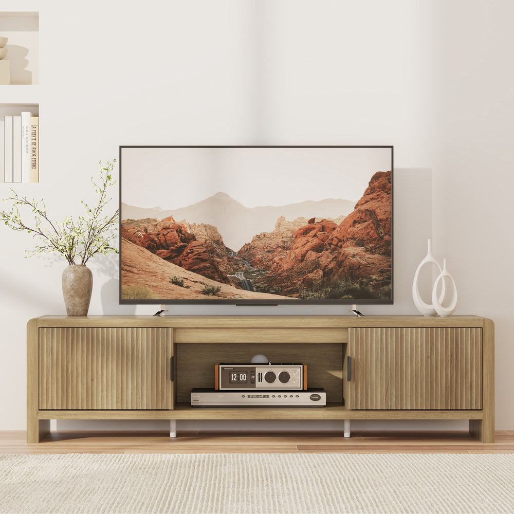 Meuble TV Lukkodso 150 x 40 x 40 cm [en.casa] 