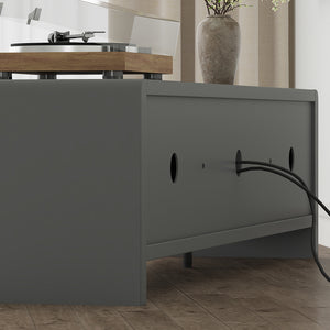 Meuble TV Lukkodso 150 x 40 x 40 cm [en.casa] 