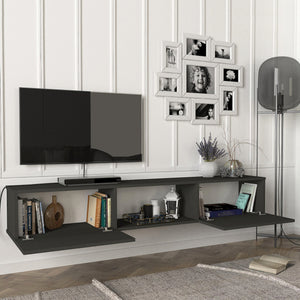 Meuble TV Paltamo 180 x 31 x 29,5 cm [en.casa]