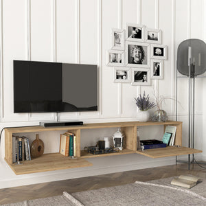 Meuble TV Paltamo 180 x 31 x 29,5 cm [en.casa]