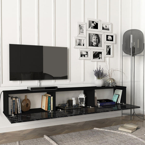 Meuble TV Vihti 180 x 31 x 29,5 cm [en.casa]