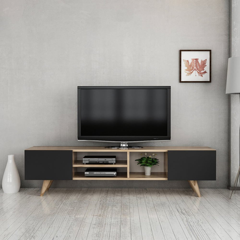 Fernsehtafel Assens 40 x 160 x 31 cm in verschillende kleuren [en.casa] - premiumXL