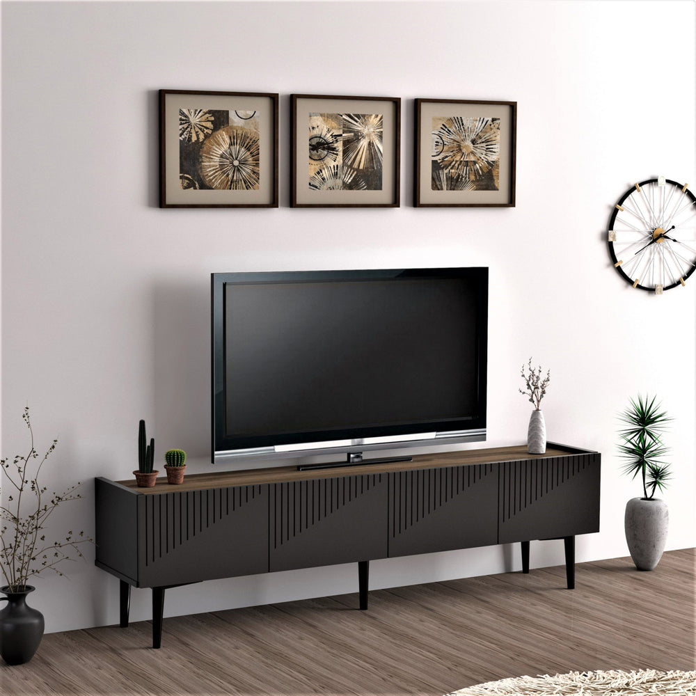 Fernsehtafel Oppdal 154x37x45cm [en.casa] - premiumXL