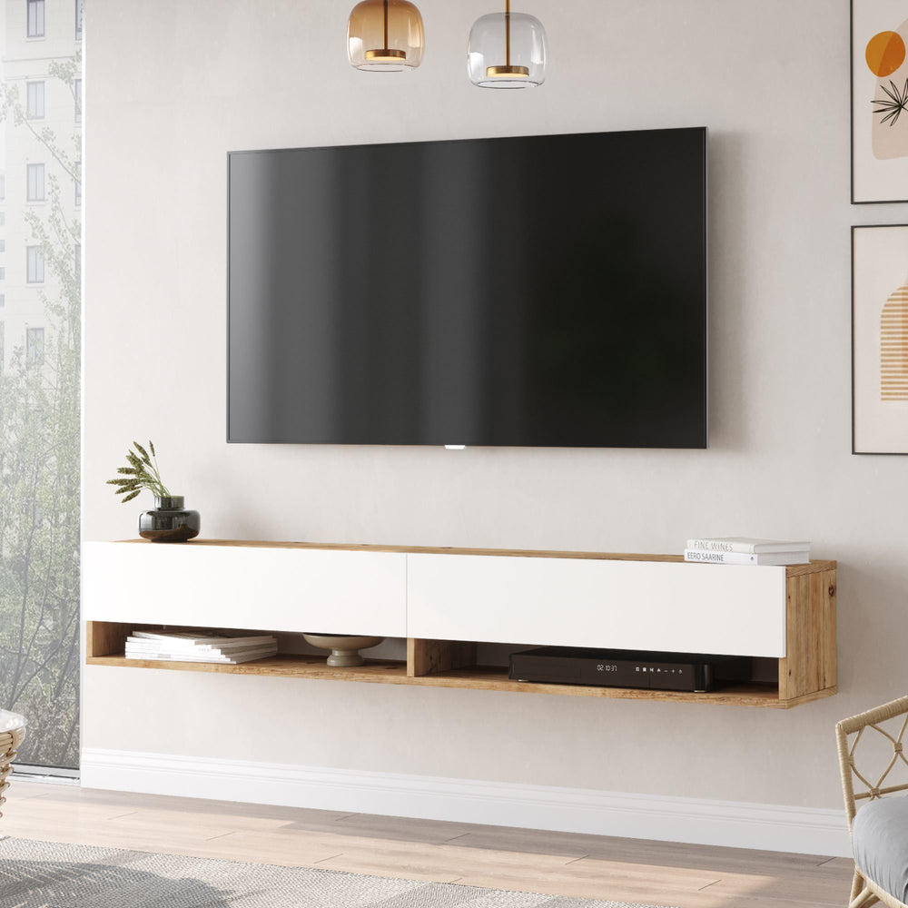 Meuble TV Laitila en différentes tailles et couleurs [en.casa] - premiumXL