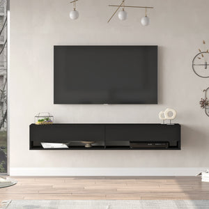 Meuble TV Laitila à porte [en.casa]