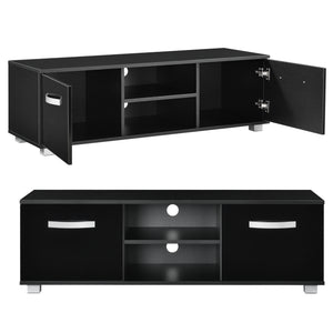Tv meubel Laugar met planken en opbergvakken 120x40x38 cm - verschillende kleuren