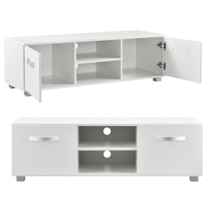 Meuble TV Laugar Panneau de Particules 120 x 40 x 38 cm [en.casa]