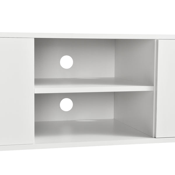 Meuble TV Laugar Panneau de Particules 120 x 40 x 38 cm [en.casa]