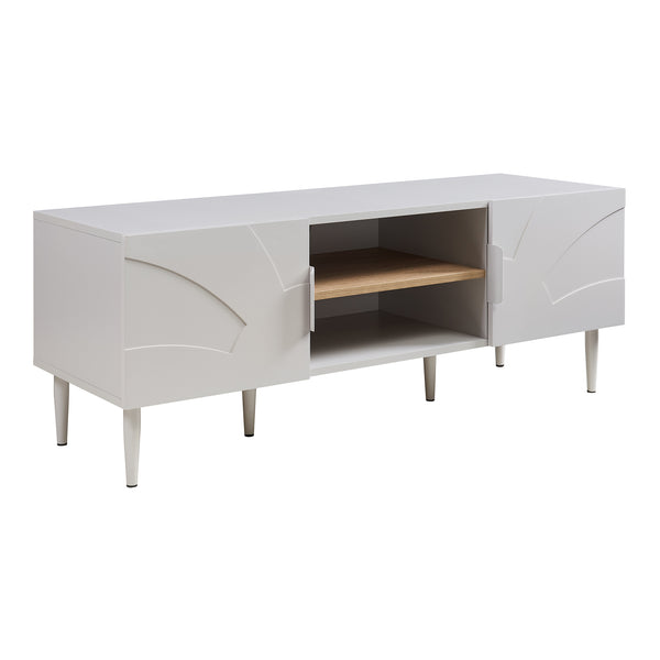 Meuble TV Starvili avec 2 portes 120 x 40 x 45 cm [en.casa] 