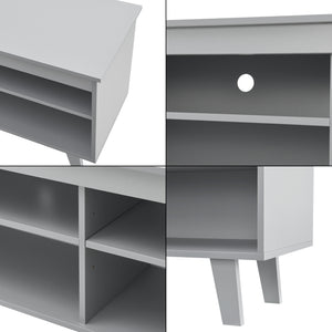 Meuble TV Stenløse 58 x 150 x 38 cm [en.casa]