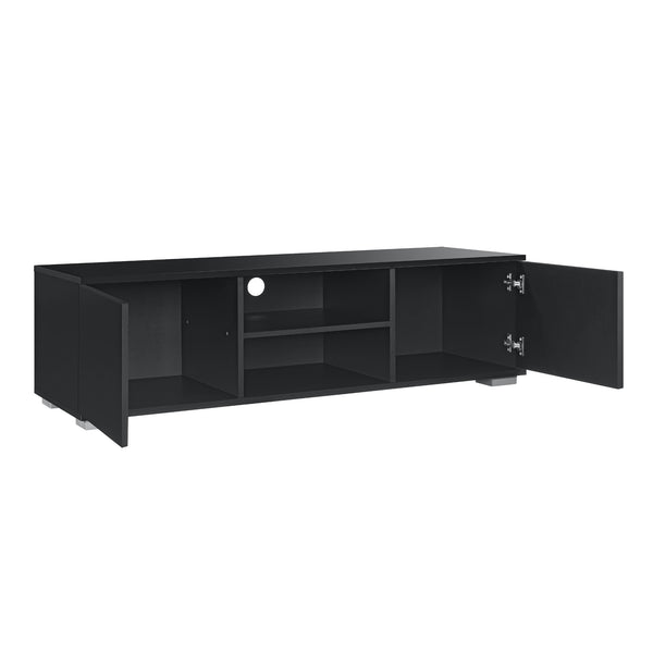 Meuble TV Werpen avec compartiments et portes  35 x 120 x 40 cm MDF [en.casa]