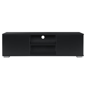 Meuble TV Werpen avec compartiments et portes  35 x 120 x 40 cm MDF [en.casa]