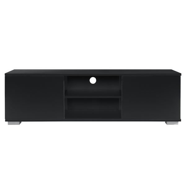 Meuble TV Werpen avec compartiments et portes  35 x 120 x 40 cm MDF [en.casa]