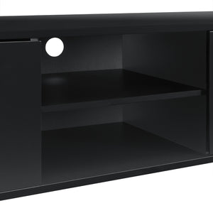 Meuble TV Werpen avec compartiments et portes  35 x 120 x 40 cm MDF [en.casa]