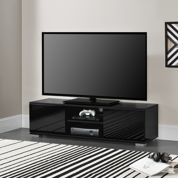 Meuble TV Werpen avec compartiments et portes  35 x 120 x 40 cm MDF [en.casa]