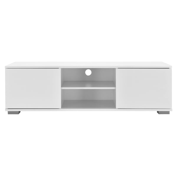Meuble TV Werpen avec compartiments et portes  35 x 120 x 40 cm MDF [en.casa]