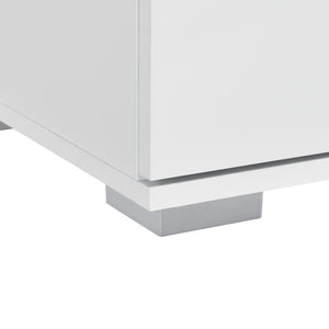 Meuble TV Werpen avec compartiments et portes  35 x 120 x 40 cm MDF [en.casa]