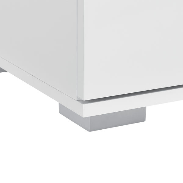 Meuble TV Werpen avec compartiments et portes  35 x 120 x 40 cm MDF [en.casa]