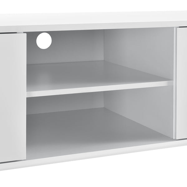 Meuble TV Werpen avec compartiments et portes  35 x 120 x 40 cm MDF [en.casa]