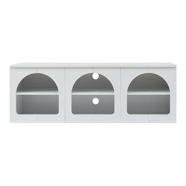Meuble TV Trorhun 140 x 38 x 48 cm [en.casa] 