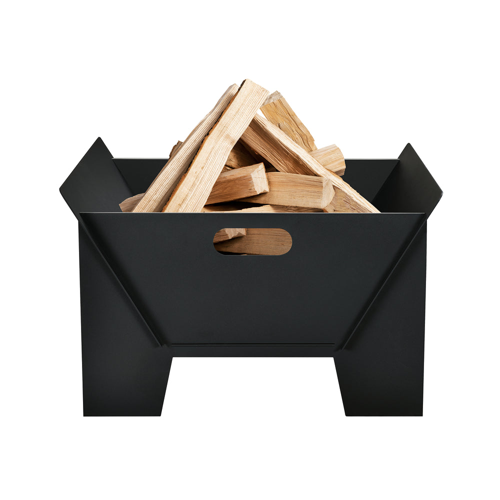 Brasero de jardin Eidskog au charbon ou au bois 29 x 46 x 40 cm [casa.pro]